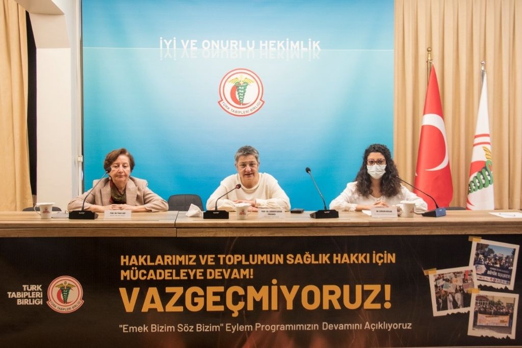 Türk Tabipler Birliği Eylem Programını Açıkladı