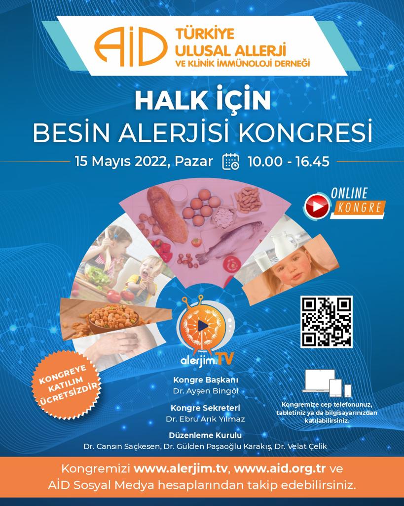 Türkiye’de İlk Kez Herkesin Katılabileceği Besin Alerjisi Kongresi Düzenleniyor!