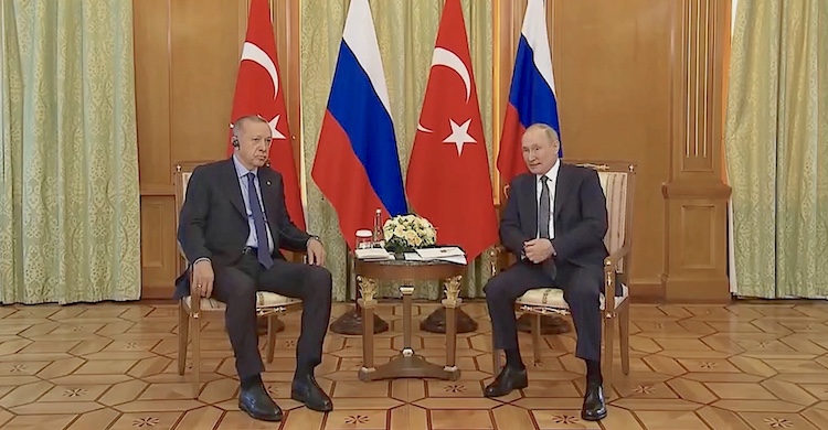 Erdoğan ve Putin, Soçi’de bir araya geldi