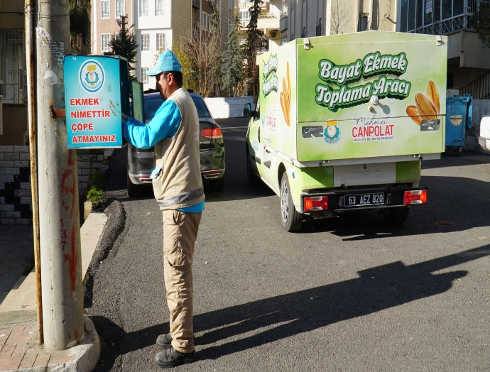 Haliliye Belediyesi, günlük 500 kilo ekmek israfını önlüyor