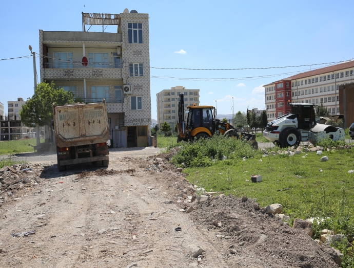 Haliliye’de üst yapı çalışmaları devam ediyor