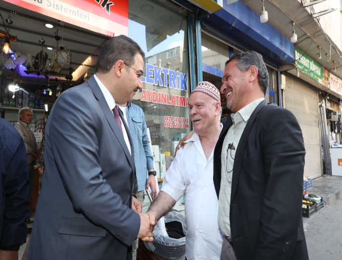 Başkan Canpolat, Urfa’da Atatürk Mahalle sakinleriyle buluştu