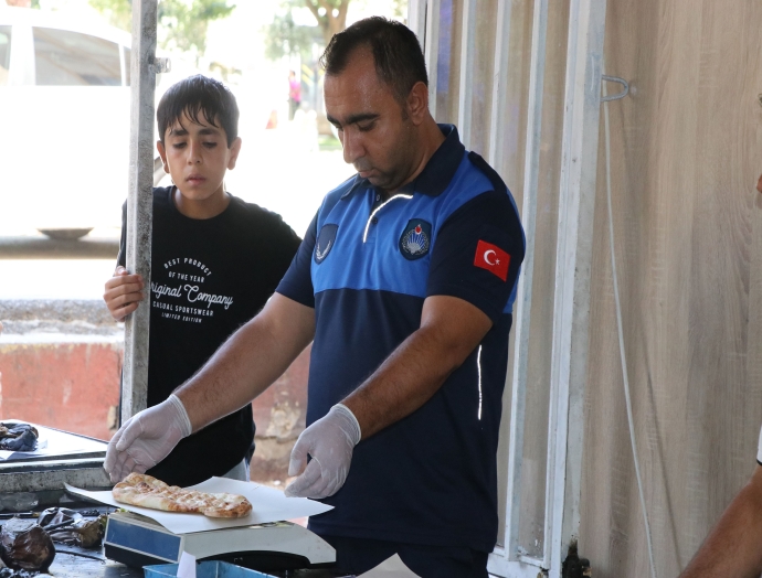 Haliliye Zabıtasından fırınlara baca ve gramaj denetimi