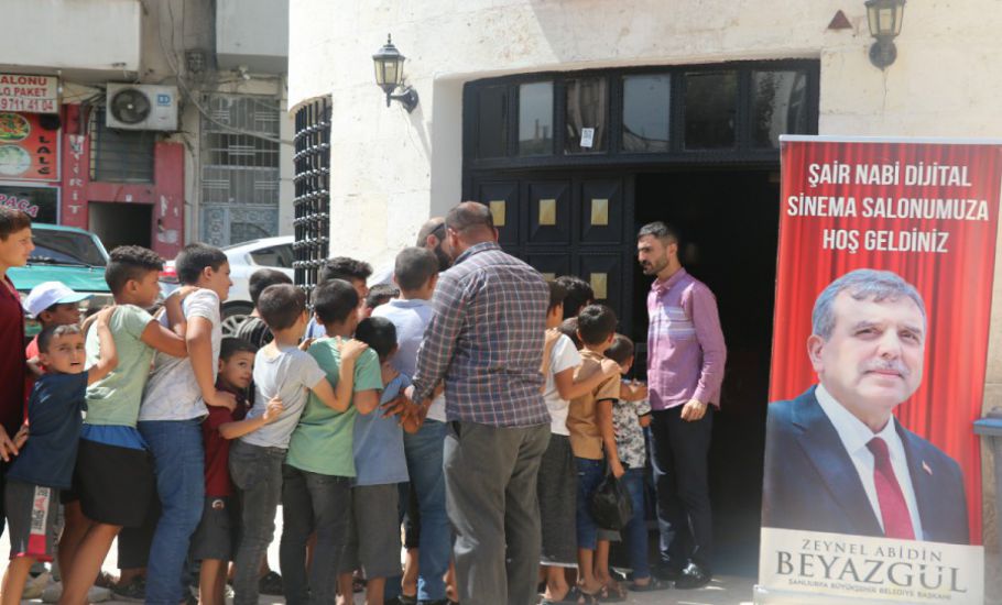 Şanlıurfalı Çocuklar Dijital Sinemayı Çok Sevdi