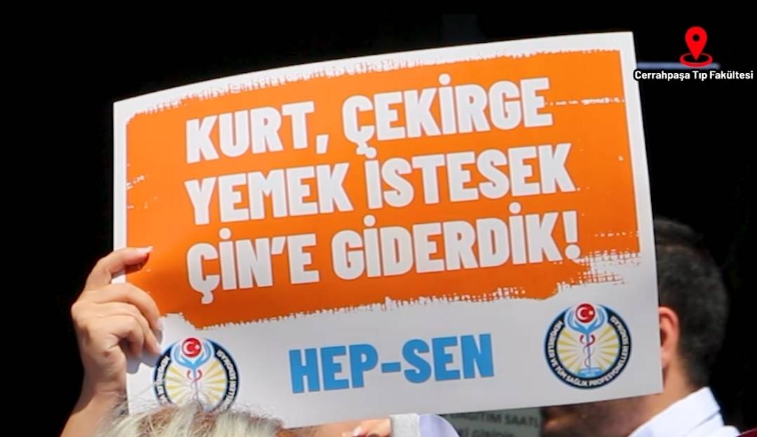 HEP-SEN Uyardı : “Soğuk ve Tuzsuz Yemekler, Kanserojen Tabaklarla Servis Ediliyor”