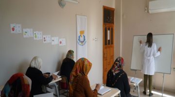 Haliliye’de milletevi kurslarına kadınlardan yoğun ilgi