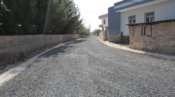 Eyyübiye kırsalında iki mahalle daha asfaltlandı