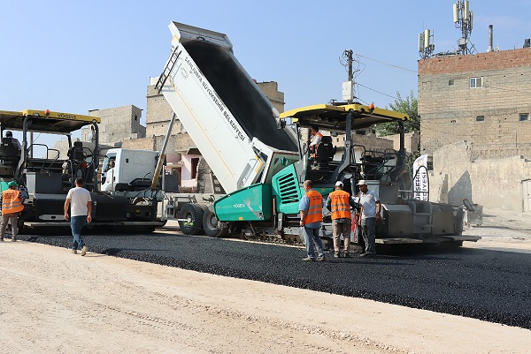 Kültür ve Turizm yolunda asfalt çalışması başladı