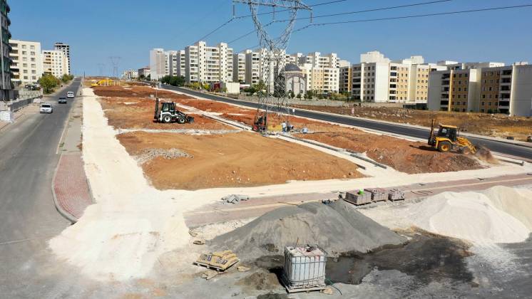 Karaköprü Seyrantepe’ye 21 bin metrekarelik dev park kazandırılıyor