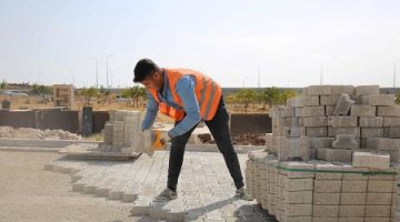 Karaköprü’de üstyapı çalışmalarıyla yollar yenileniyor