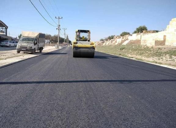 Harran’da bütün ana caddeler sıcak asfalt ile buluştu