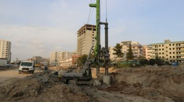 Balıkayağı Köprülü Kavşak Çalışması Devam Ediyor