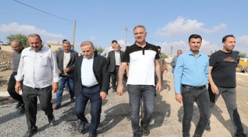 Eyyübiye Kırsalında Asfalt Sevinci Yaşanıyor