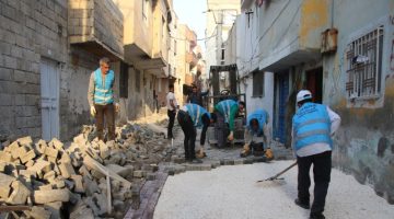 Haliliye’de üst yapı hizmetleri aralıksız sürüyor