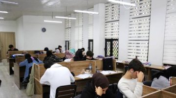 Karaköprü’de gençler sıcak ve sessiz ortamda sınavlara hazırlanıyor