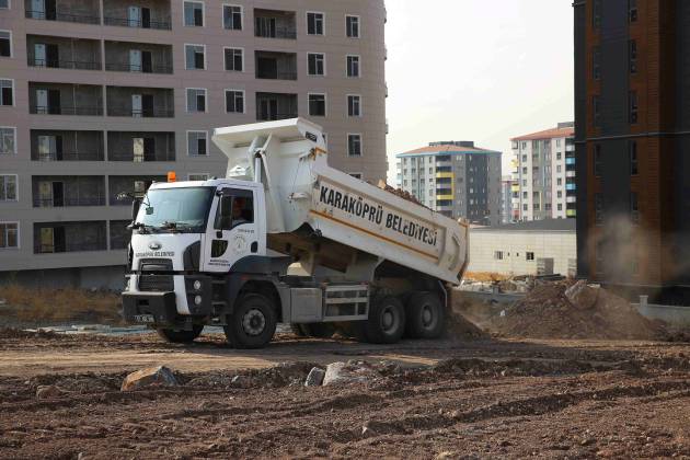 Karaköprü’de yol ağı genişliyor