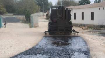 Harran Meydankapı’da Asdalt Çalışmaları Başladı