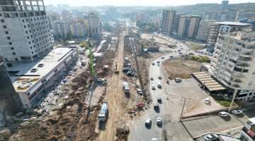 Balıkayağı Köprülü Kavşak Çalışması Titizlikle Yürütülüyor