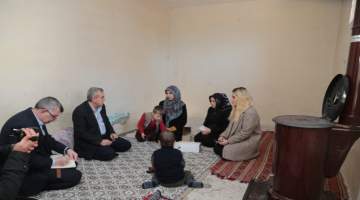 Başkan Beyazgül’den Bozova’da Hane Ziyaretleri