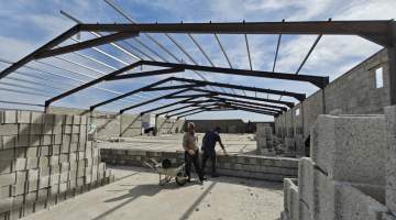 Eyyübiye’nin Dev Hizmet Tesisi İlerliyor