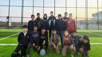 Eyyübiyeli Çocuklar ve Gençler Halı Sahaları Çok Sevdi