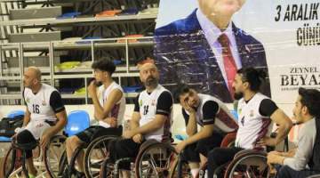 Şanlıurfa Büyükşehir Tekerlekli Sandalye Basketbol Takımı Rakibine Şans Tanımadı