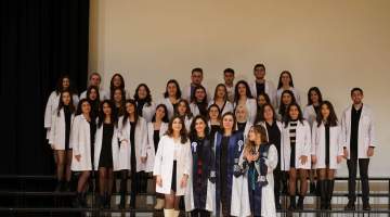 EÜ Sağlık Fakültesi’nde Beyaz Önlük Töreni