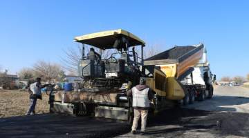 Suruç Bostancı Grup Yolunda Sıcak Asfalt