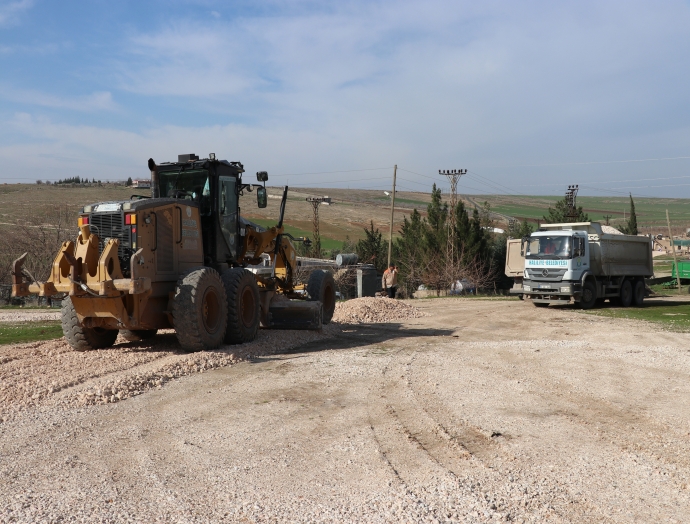 Haliliye’de kırsal mahalleler yeni yollarına kavuşuyor