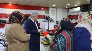 Başkan Beyazgül Esnaflarla Buluştu