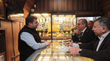 Başkan Beyazgül Ve Milletvekili Cevheri’den Esnaf Ziyareti