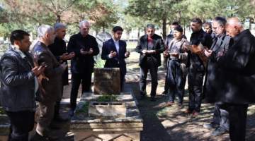 Abdullah Balak Kabri Başında Dualarla Anıldı