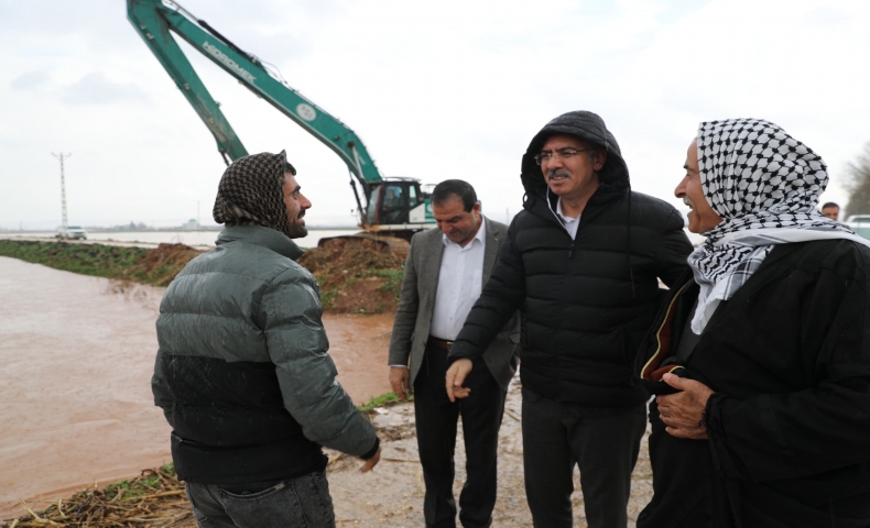 Başkan Mehmet Kuş, Kırsaldaki Çalışmaları Denetledi