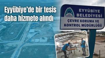 Eyyübiye Belediyesi’nin Dev Tesisinde Üretim Başladı