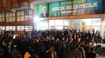 Eyyübiye’de Muhteşem Coşkulu Büro Açılışı