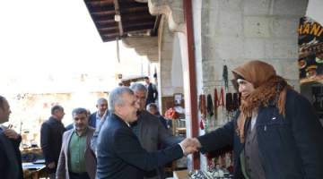 AK Aday Beyazgül’den Esnaf Ziyareti