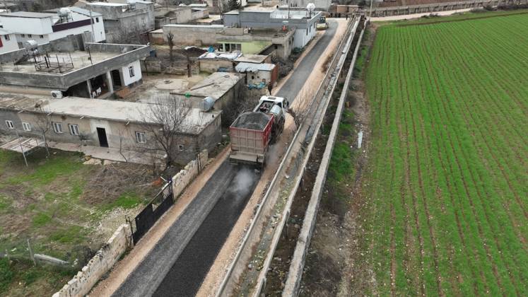 Harran Sehrince’de Asfalt Çalışmaları Başladı