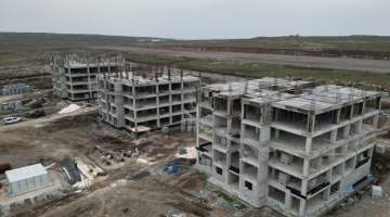 Başkan Beyazgül’ün Vizyoner Projesi; “Kuzey Şehir Konutları Yükseliyor “