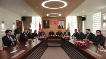 Hazine Ve Maliye Bakanı Şimşek’ten Başkan Beyazgül’e Ziyaret