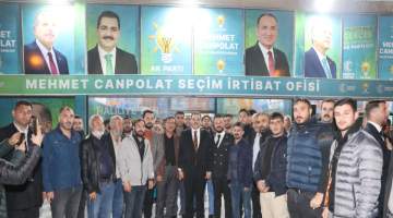 Başkan Canpolat: AK Parti demek millete hizmet demek