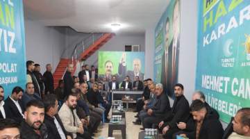 Başkan Canpolat’a Süleymaniye mahallesinden destek