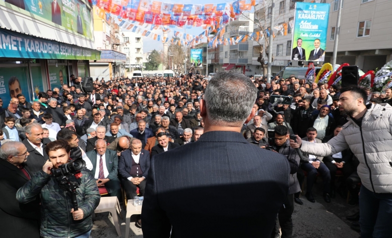 Eyyübiye’de AK Parti Coşkusu Dalga Dalga Büyüyor