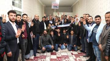 Başkan Mehmet Kuş Sahura Kadar Halkla Birlikte