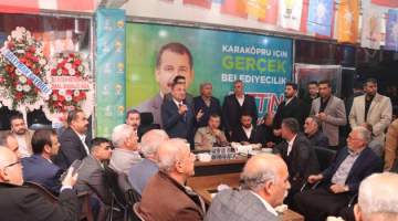 TBMM Başkanvekili Bozdağ’dan Başkan Baydilli’nin seçim ofisine ziyaret