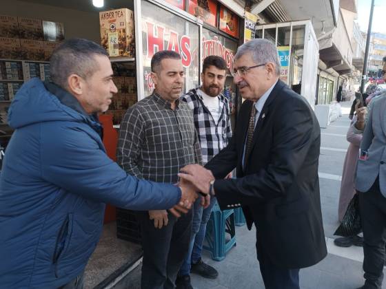 Başkan Adayı Vedat Doğar, Vatandaş ve Esnaf Ziyaretlerini Sürdürdü