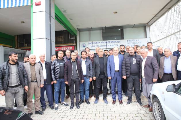 Büyükşehir Adayı Gülpınar Şanlıurfa’da Dernek, Oda ve STK’ları ziyaret etti