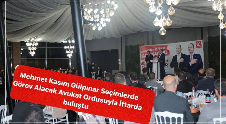 Mehmet Kasım Gülpınar, Avukat ordusuyla seçime giriyor