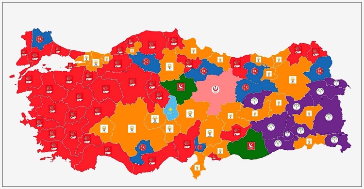 AK Parti yerelde güç kaybetti, CHP güç kazandı