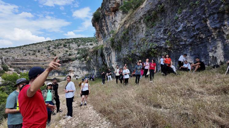 Takoran Vadisi’nde doğa yürüyüşü yapıldı