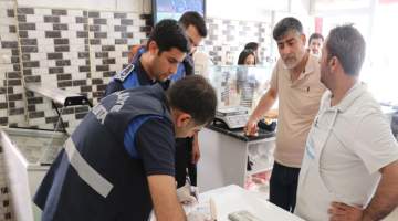 Uygunsuz şekilde tatlı imalatı yapan işletmeye ceza uygulandı